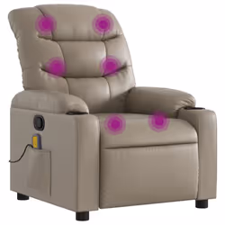VidaXL 374146, Simili-cuir, Cappucino, mousse, 110 kg, 755 mm, 930 mm