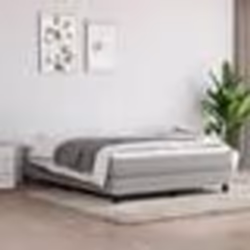 vidaXL Fauteuil de massage inclinable Gris clair Tissu