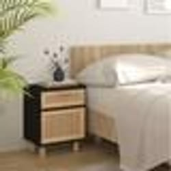 vidaXL Fauteuil de massage inclinable Crème Tissu