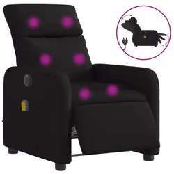 VidaXL 374176, Tissu, Noir, mousse, 110 kg, 50 cm, 55,5 cm