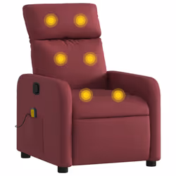 VidaXL 374177, Tissu, Rouge, mousse, 110 kg, 50 cm, 55,5 cm