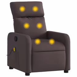 VidaXL 374179, Tissu, Marron, mousse, 110 kg, 50 cm, 55,5 cm