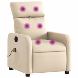 VidaXL 374182, Tissu, Crème, mousse, 110 kg, 50 cm, 55,5 cm