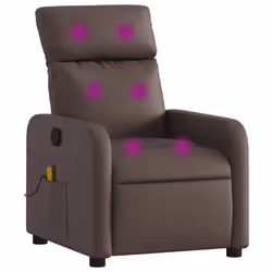 VidaXL 374192, Simili-cuir, Marron, mousse, 110 kg, 50 cm, 55,5 cm