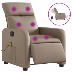 VidaXL 374196, Simili-cuir, Cappucino, mousse, 110 kg, 50 cm, 55,5 cm