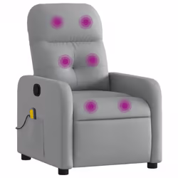 VidaXL 374206, Tissu, Gris, mousse, 110 kg, 660 mm, 890 mm
