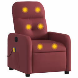 VidaXL 374209, Tissu, Rouge, mousse, 110 kg, 660 mm, 890 mm