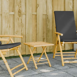Vidaxl - Table de jardin pliable 45x45x45 cm bambou