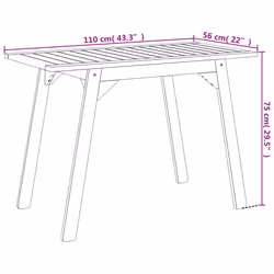 VidaXL 366373 ensemble de meubles de jardin - Vue supplémentaire 8
