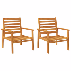 VidaXL 366374, Bois d'acacia, Adultes et enfants, 680 mm, 650 mm, 810 mm