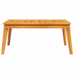 VidaXL 366375 banc de jardin Bois d'acacia, Tissu, Polyester - Vue supplémentaire 7