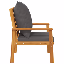 VidaXL 366376 banc de jardin Bois d'acacia, Tissu, Polyester - Vue supplémentaire 7