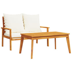 VidaXL 366381 banc de jardin Polyester, Tissu