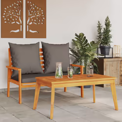 VidaXL 366382 banc de jardin Polyester, Tissu