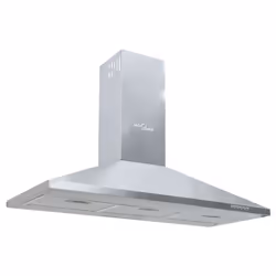 VidaXL Hotte aspirante 90 cm acier inoxydable