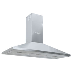 VidaXL Hotte aspirante 90 cm acier inoxydable