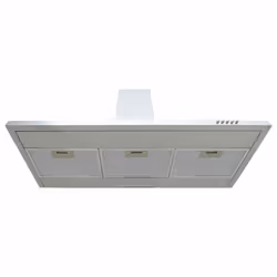 VidaXL Hotte aspirante 90 cm acier inoxydable