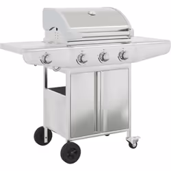 Ce barbecue à gaz, équipé de 4 brûleurs, sera le choix idéal pour servir à votre famille et à vos amis un agréable barbecue. ...