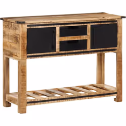 Cette table console classique sera un supplément pratique et décoratif à votre décoration intérieure. Matériau robuste et sta ...