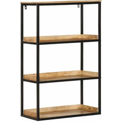 Vidaxl - Bibliothèque Marron 70 X 35 X 110 Cm Bois De Manguier Massif