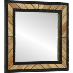 Vidaxl - Miroirs 2 pcs 50x2x50 cm Bois Acacia