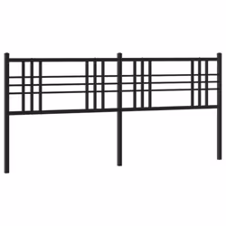 VidaXL 376360, Noir, Acier, 180 cm, 1870 mm, 90 cm, 30 mm