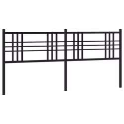 VidaXL 376361, Noir, Acier, 193 cm, 1980 mm, 90 cm, 30 mm