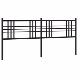 VidaXL 376362, Noir, Acier, 2 m, 2060 mm, 90 cm, 30 mm
