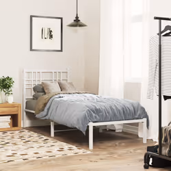 VidaXL 376403 tête de lit et pied de lit Blanc