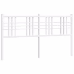 VidaXL 376409, Blanc, Acier, 180 cm, 1870 mm, 90 cm, 30 mm