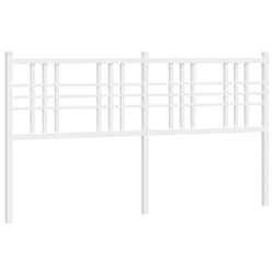 VidaXL 376409 tête de lit et pied de lit Blanc