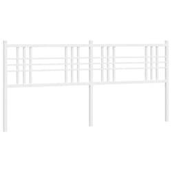 VidaXL 376410 tête de lit et pied de lit Blanc