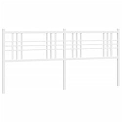 VidaXL 376411 tête de lit et pied de lit Blanc