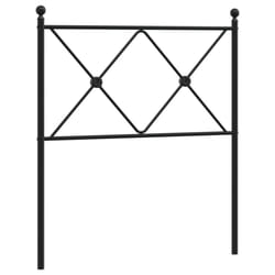 VidaXL 376530 tête de lit et pied de lit Noir