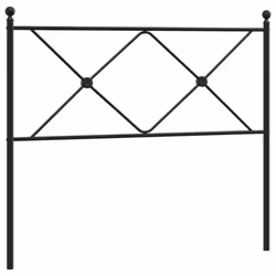 VidaXL 376531, Noir, Acier, 100 cm, 1050 mm, 90,5 cm, 30 mm