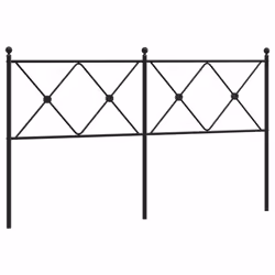 VidaXL 376537, Noir, Acier, 160 cm, 1660 mm, 90,5 cm, 30 mm