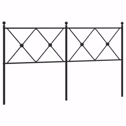 VidaXL 376539, Noir, Acier, 193 cm, 1980 mm, 90,5 cm, 30 mm