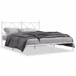 VidaXL 376554, Blanc, 1660 mm, 2,07 m, 905 mm, 1600 x 2000 mm, 1 pièce(s)