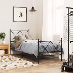 VidaXL 376577 tête de lit et pied de lit Blanc