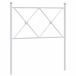 VidaXL 376578, Blanc, Acier, 80 cm, 850 mm, 90,5 cm, 30 mm