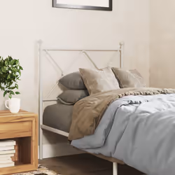 VidaXL 376578 tête de lit et pied de lit Blanc
