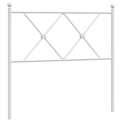 VidaXL 376581 tête de lit et pied de lit Blanc