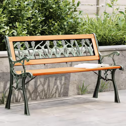 Ce banc de jardin au design nostalgique attire tous les regards et constitue le choix idéal pour votre jardin ou votre terras ...