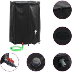 Vidaxl - Réservoir d'eau avec robinet pliable 1350 l pvc
