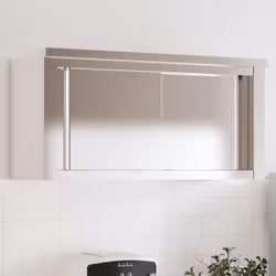 DESCRIPTION GÉNÉRALE Cette armoire murale de cuisine est parfaite pour le stockage des aliments et est idéale pour un bar de  ...