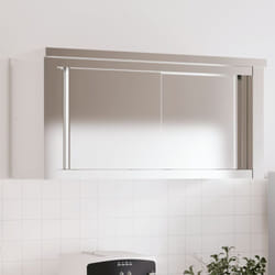 Vidaxl - Armoire murale de cuisine avec portes coulissantes inox
