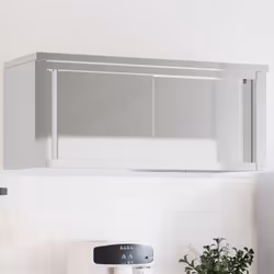 Cette armoire murale de cuisine est parfaite pour le stockage des aliments et est idéale pour un bar de cuisine, un restauran ...