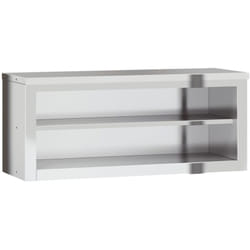 Armoire murale de cuisine avec étagère acier inoxydable Vidaxl