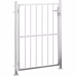 Ce portail de jardin, offrant une combinaison parfaite de résistance et de stabilité, constitue un point d'entrée idéal pour  ...