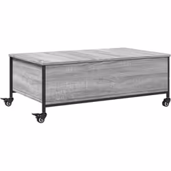 Cette table basse élégante ajoutera une touche d’élégance à votre salon. Matériau durable : le bois d'ingénierie est d'une qu ...